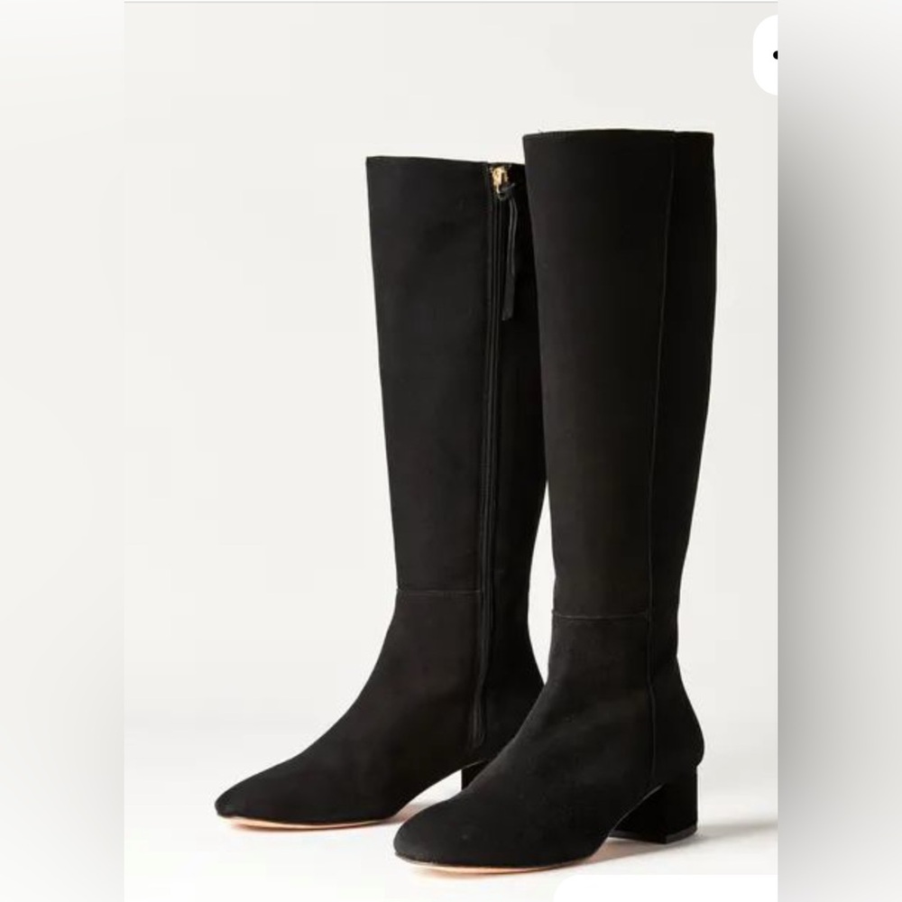 J. McLaughlin Suede Black Boots